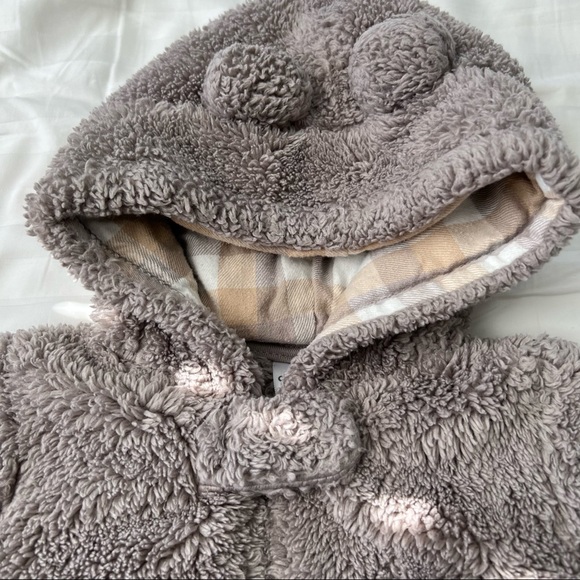 Carter’s Winter Pram Suit, Grey, Size 9 Months - Picture 2 of 8